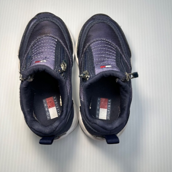 Tommy Hilfiger Baby Boys Zip Sneakers Athletic Shoes 6 M - Picture 4 of 7